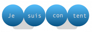 je suis content